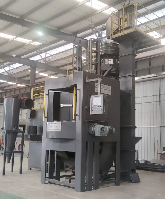 轉(zhuǎn)盤式噴砂機(jī) 提升圓形工件處理效率